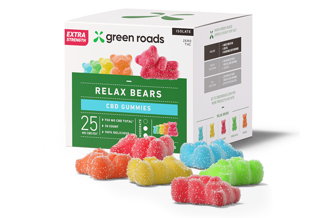 CBD Edibles Extra Strength Relax Bears