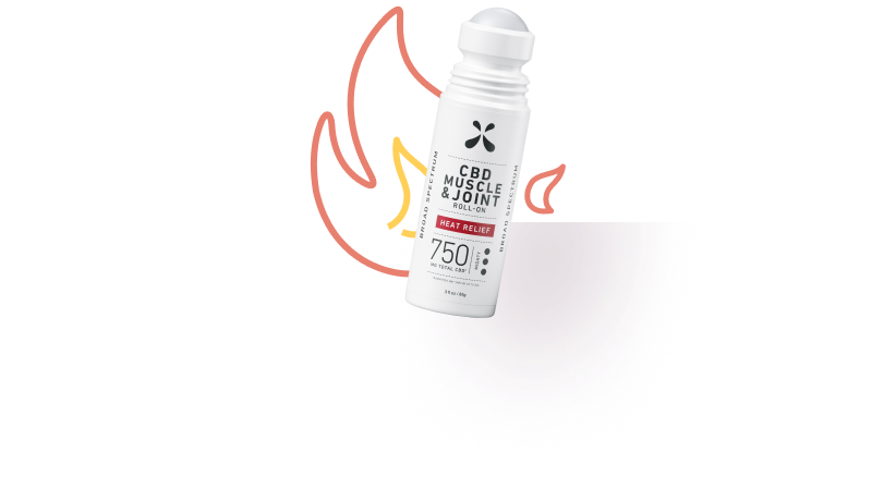 Heat Relief CBD Roll-On - 750mg