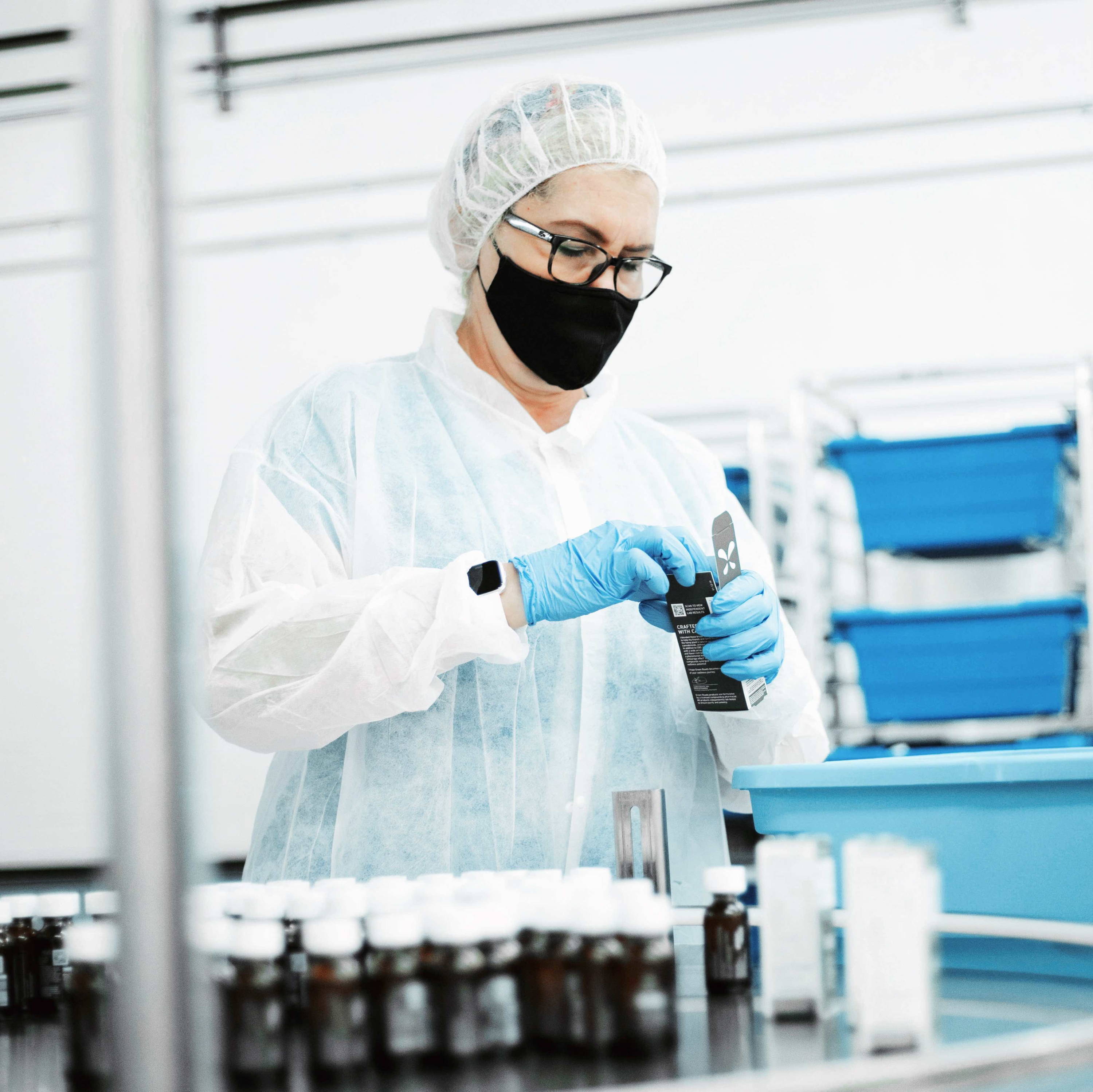 Green Roads CBD Oil being bottled