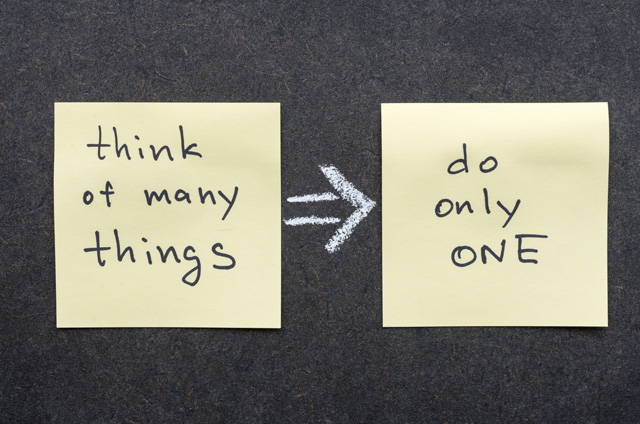 Green Roads Blog Do One Thing at a Time