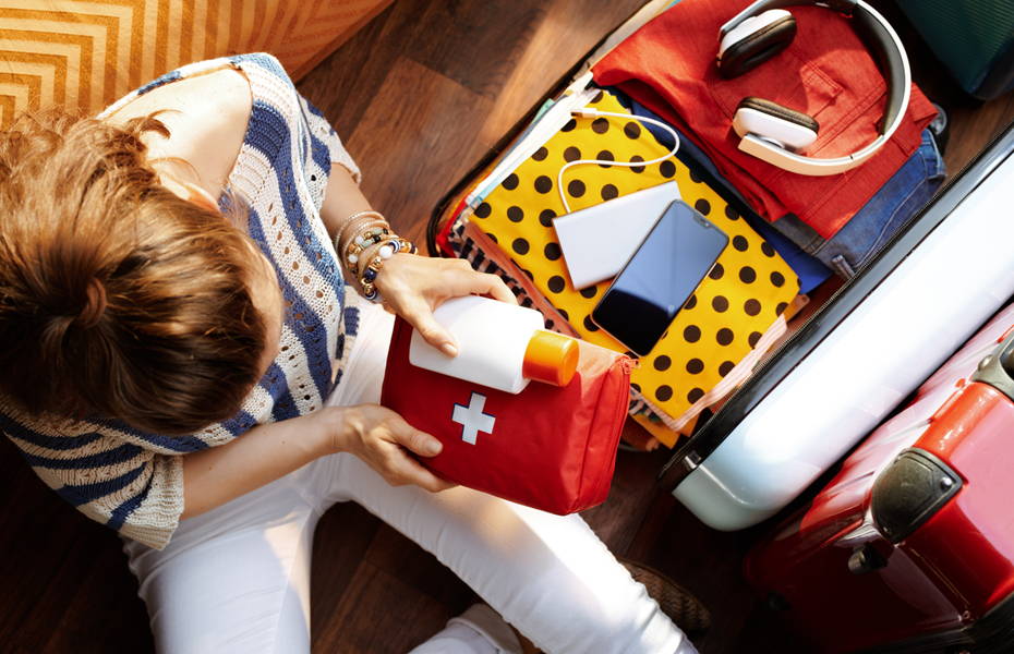Pack a first aid kit for all your roadtrip emergencies