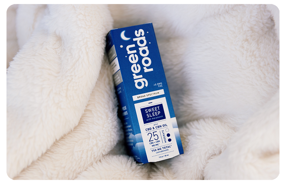 Green Roads blog incorporate CBD into your nightly routine with berry flavored sweet sleep oil into your nightly routine