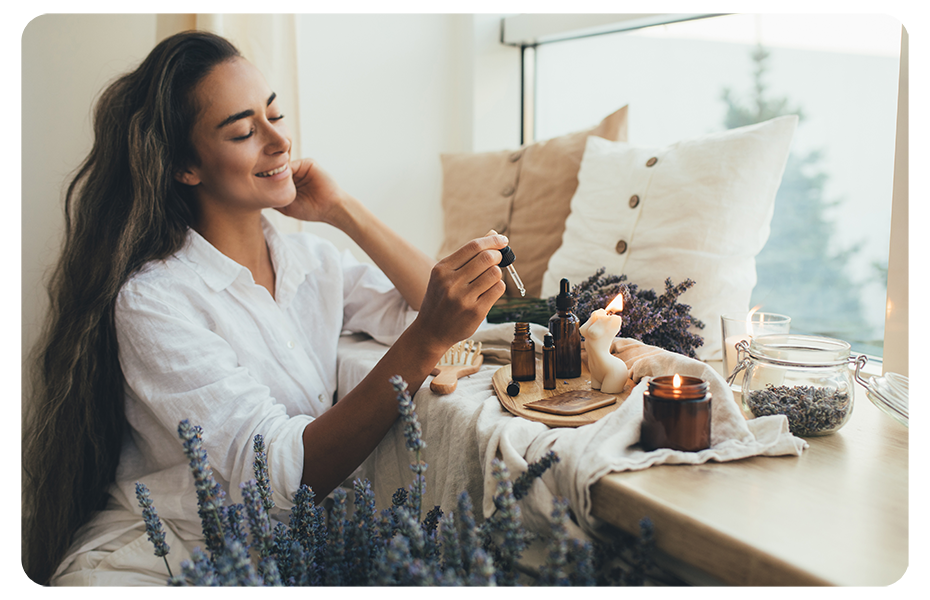 Try Out Essential Oils - they can help reduce stress