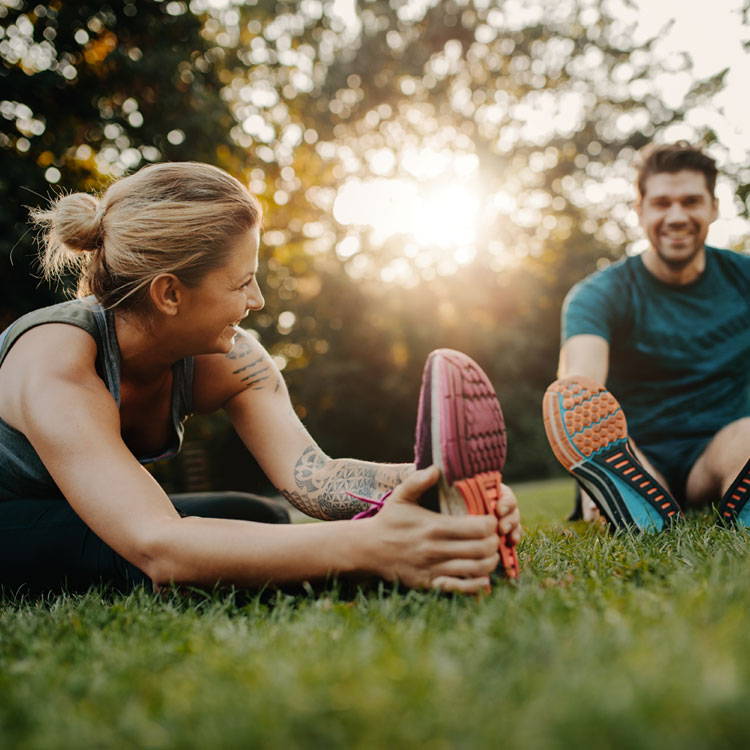 Exercise a way to calm a busy mind