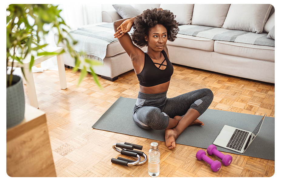 Keep up your workout routine