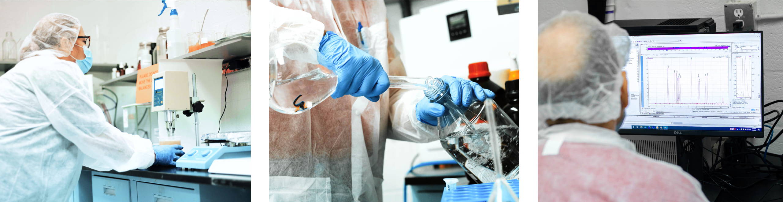 People in laboratory doing tests