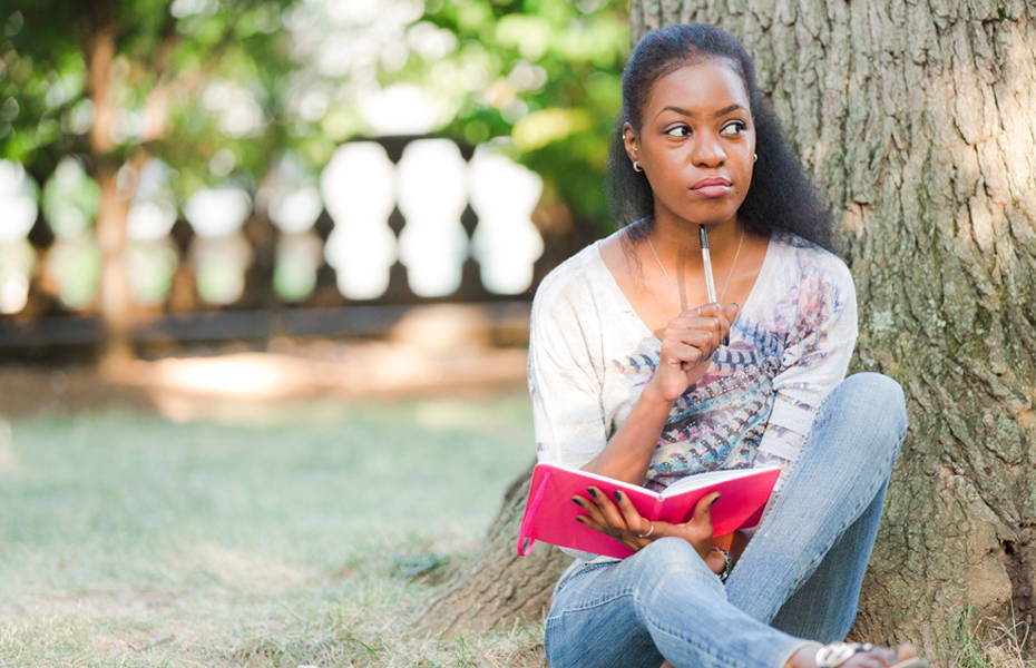 personalized journal to help college students with stress