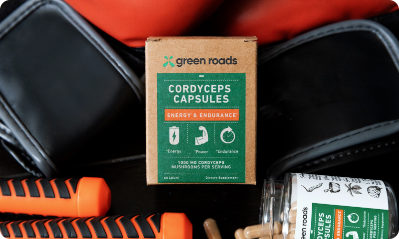 Green Roads Energy & Endurance Nootropics Capsules by Green Roads